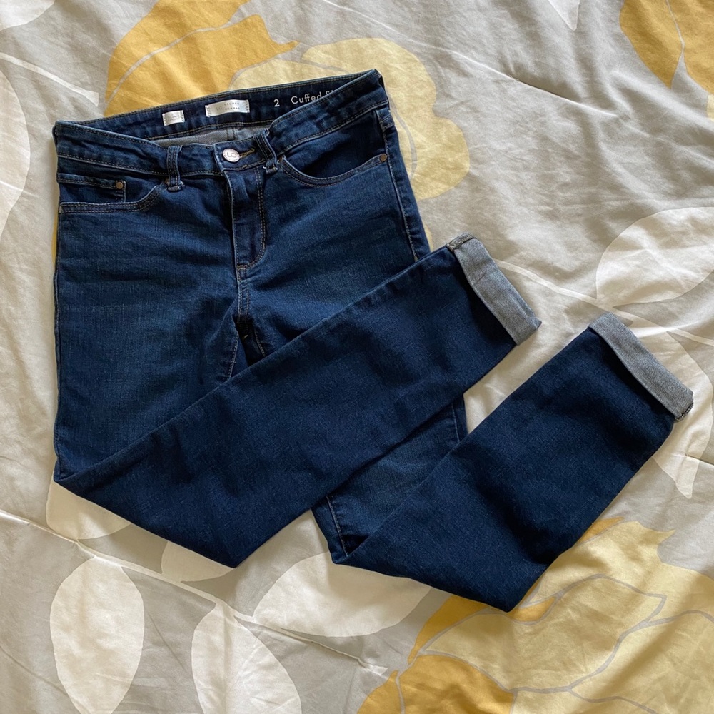 Lauren Conrad cuffed denim